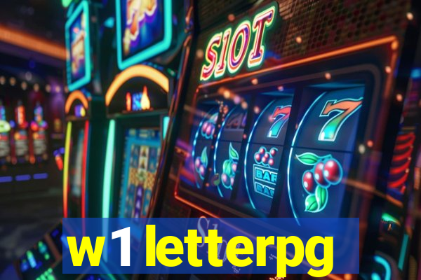 w1 letterpg
